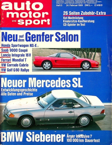 Deckblatt Auto Motor und Sport (05/1989)